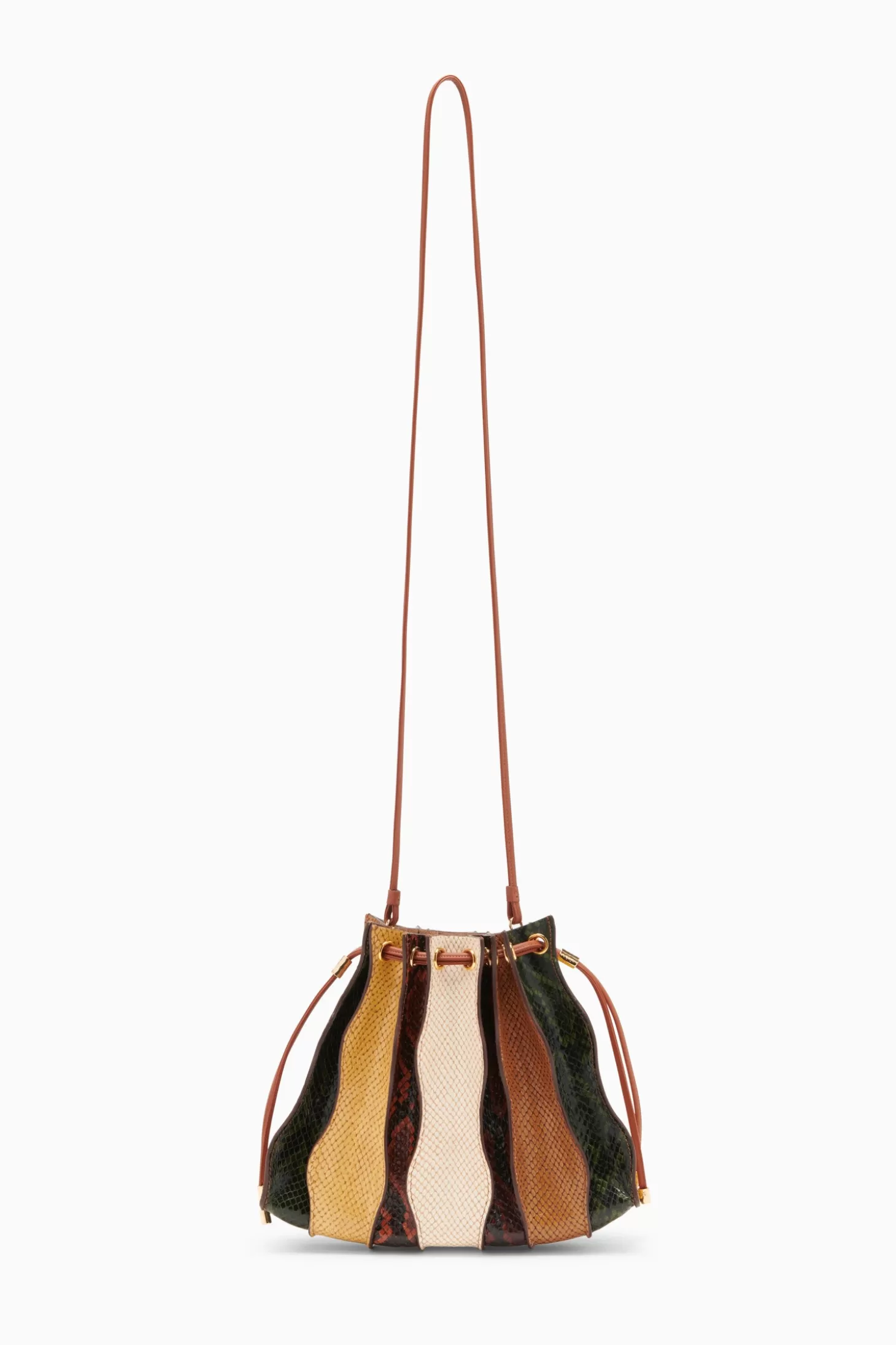 Cheap Ulla Johnson Adria Pleated Wave Crossbody Agate