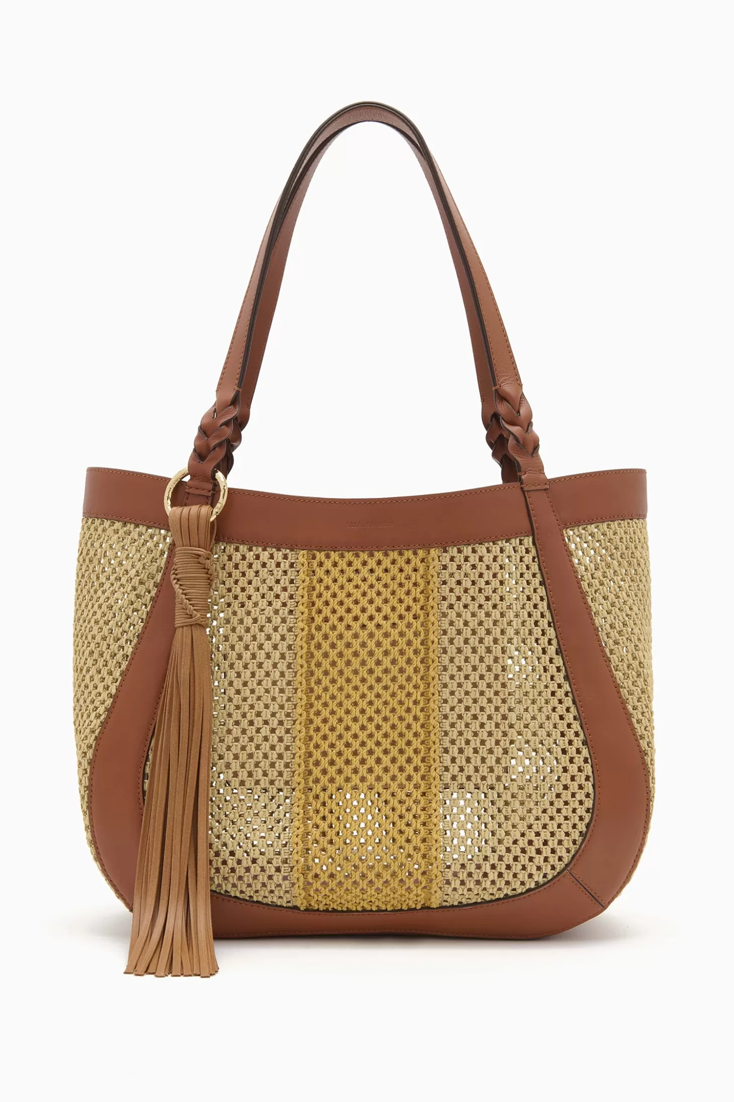 Online Ulla Johnson Albers East West Tote Raffia Stripe