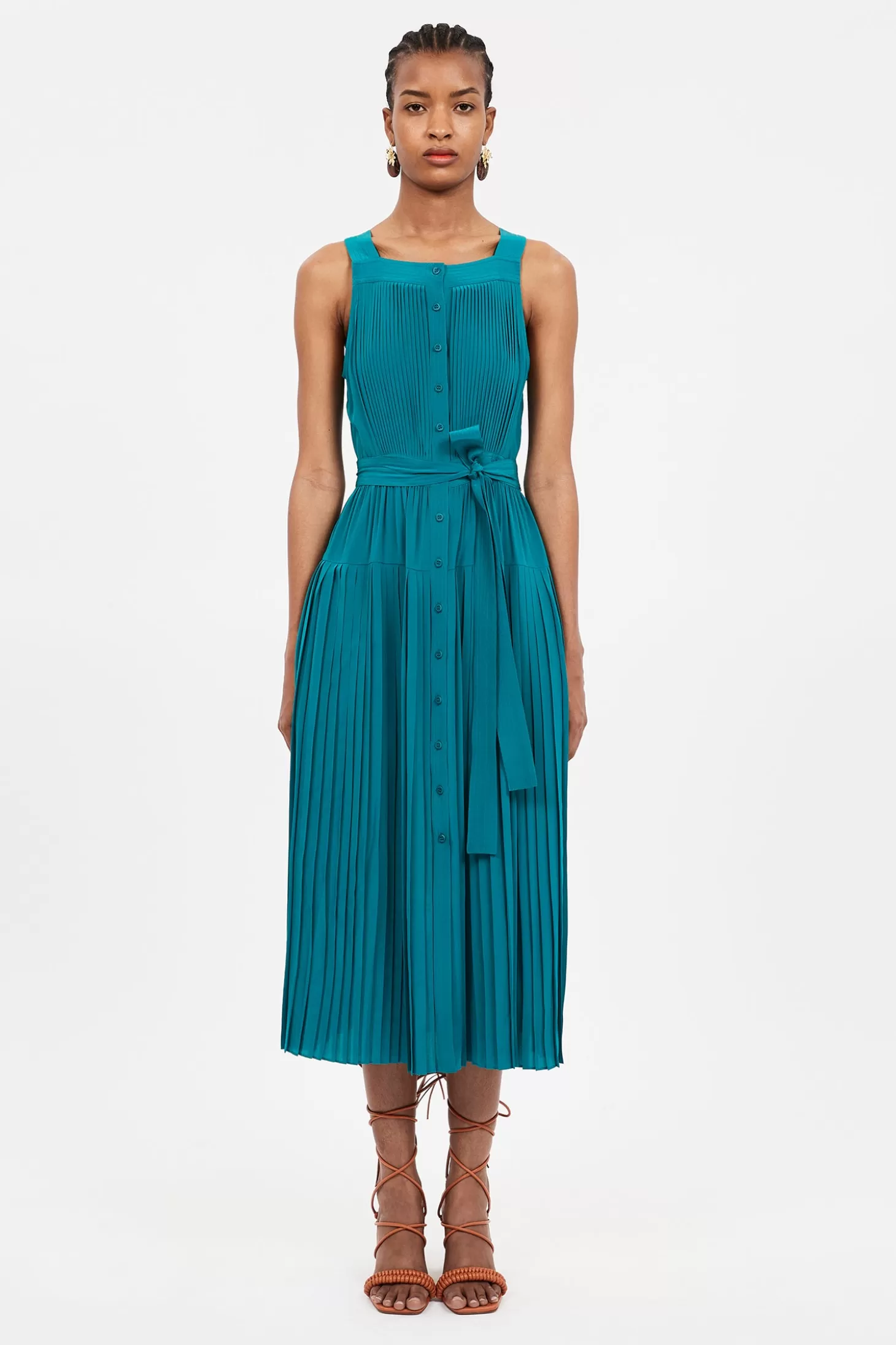 Shop Ulla Johnson Annabeth Dress Jade