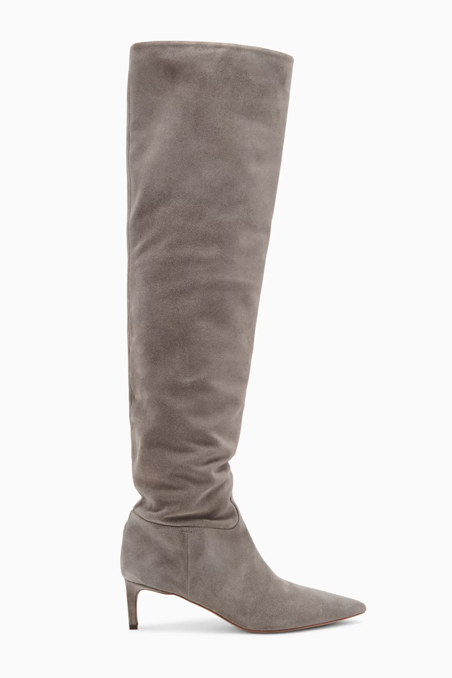 Shop Ulla Johnson Carolina Mid Heel Boot Dove