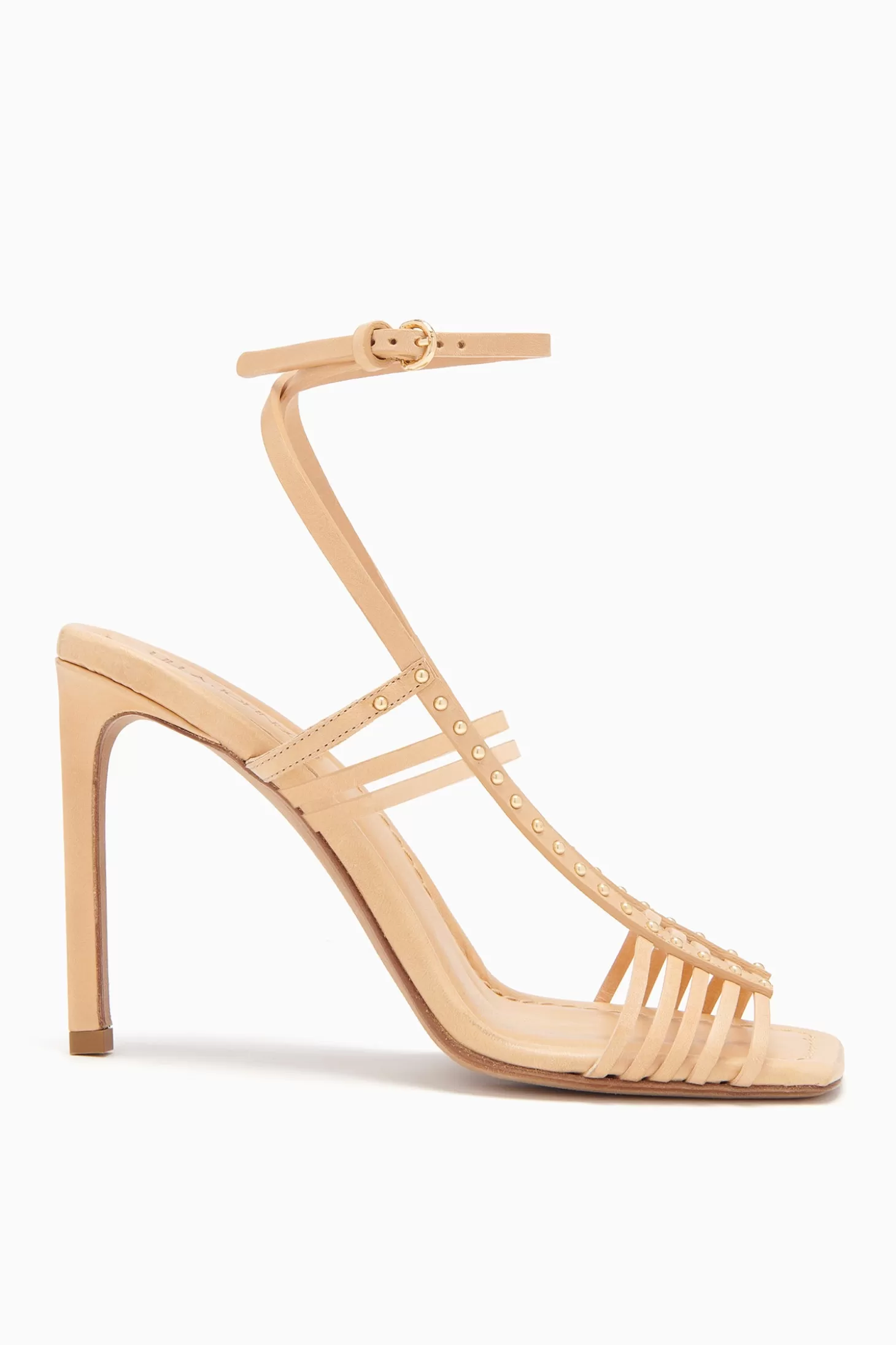 Best Ulla Johnson Chantal Cage High Heel Sandal Wheat