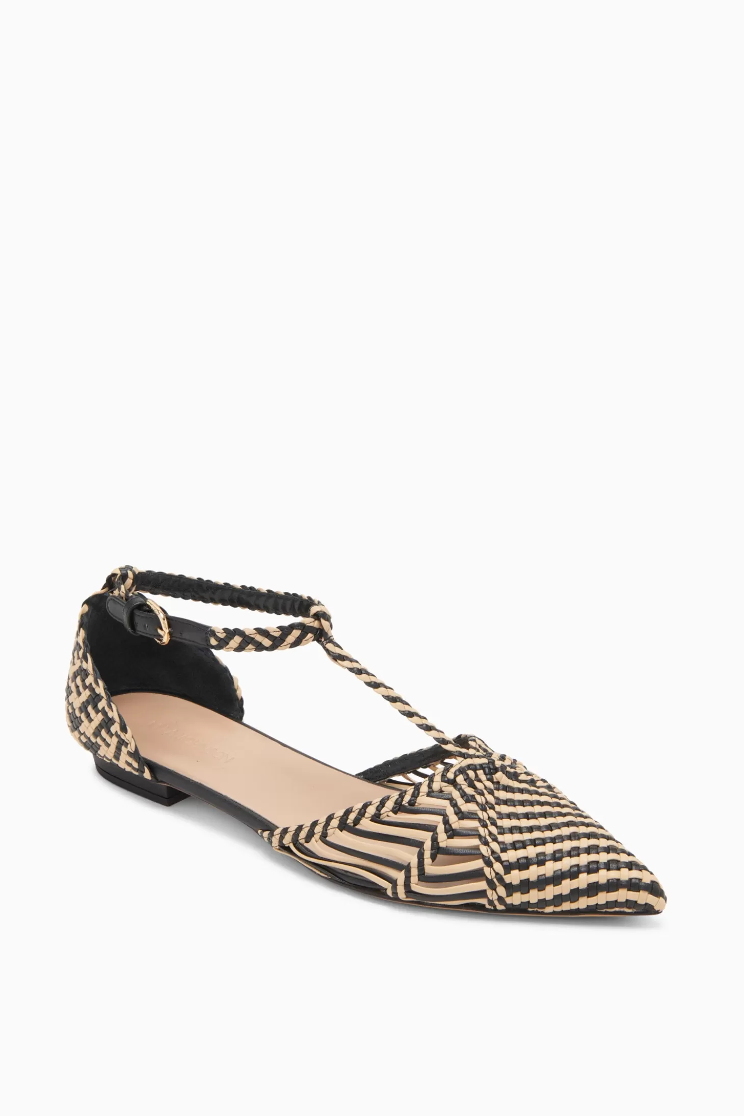 Hot Ulla Johnson Daria Flat Sand Colorblock