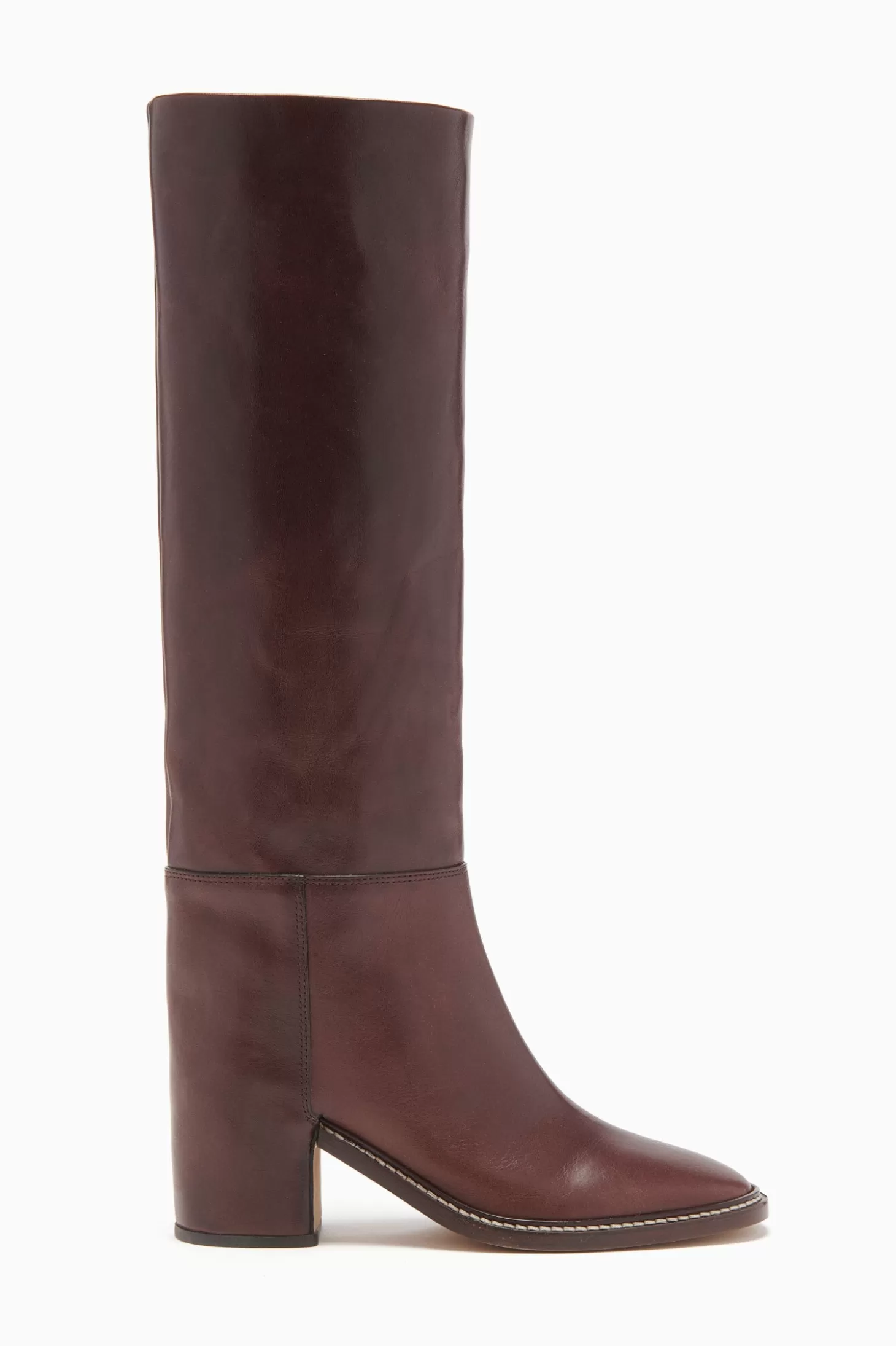 Fashion Ulla Johnson Elena Riding Boot Chocolate