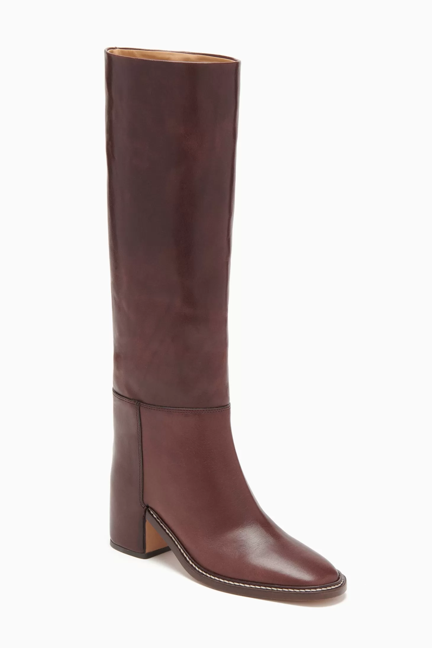 Fashion Ulla Johnson Elena Riding Boot Chocolate