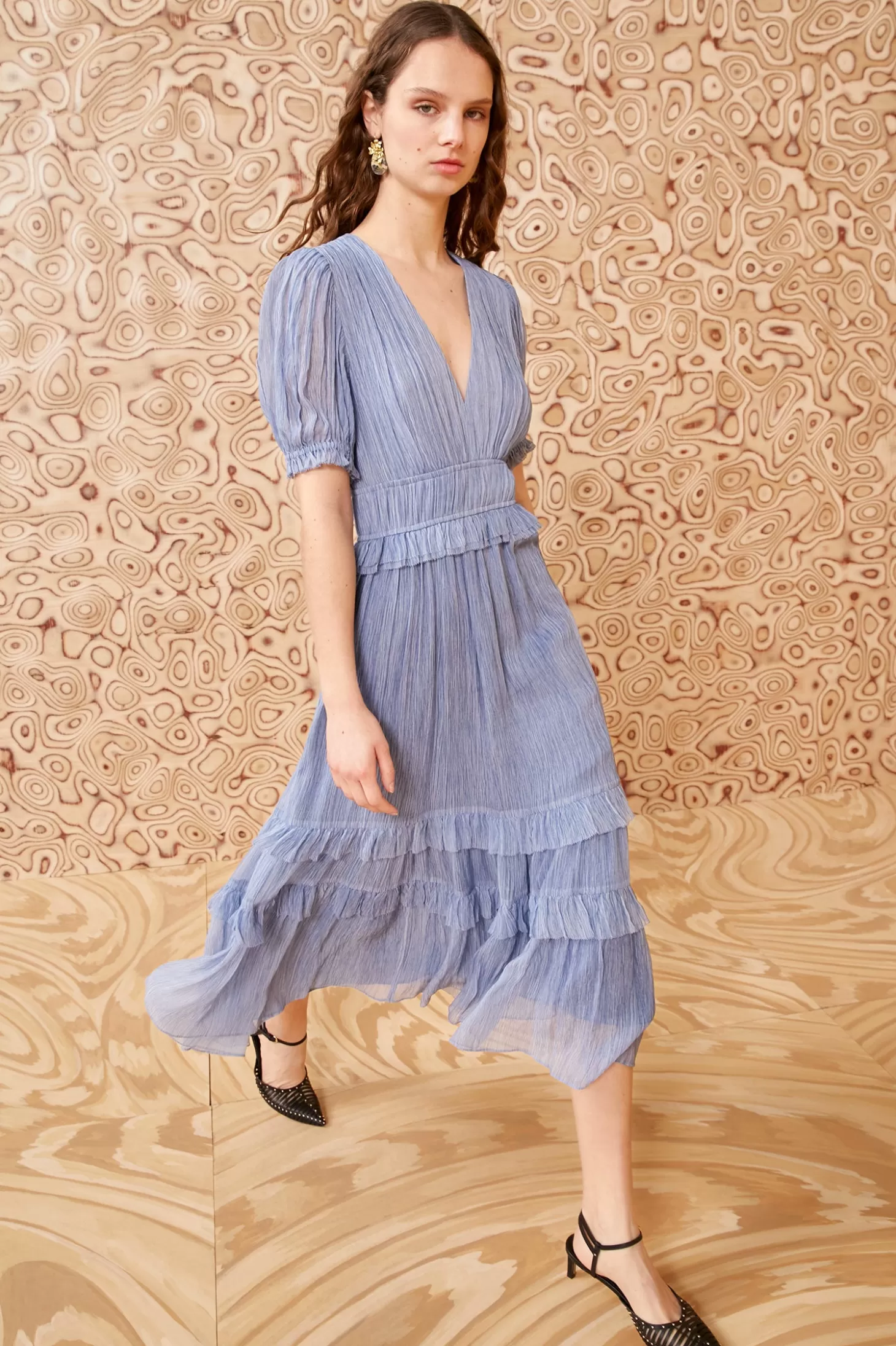 Outlet Ulla Johnson Elodie Dress Slate