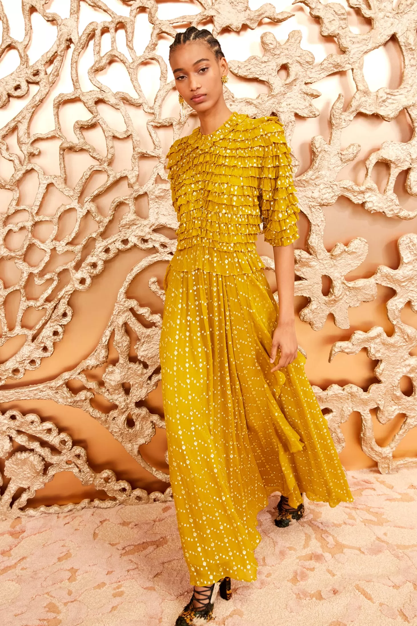 esma_dress_3.webp Best Sale Ulla Johnson Esma Dress Limonite