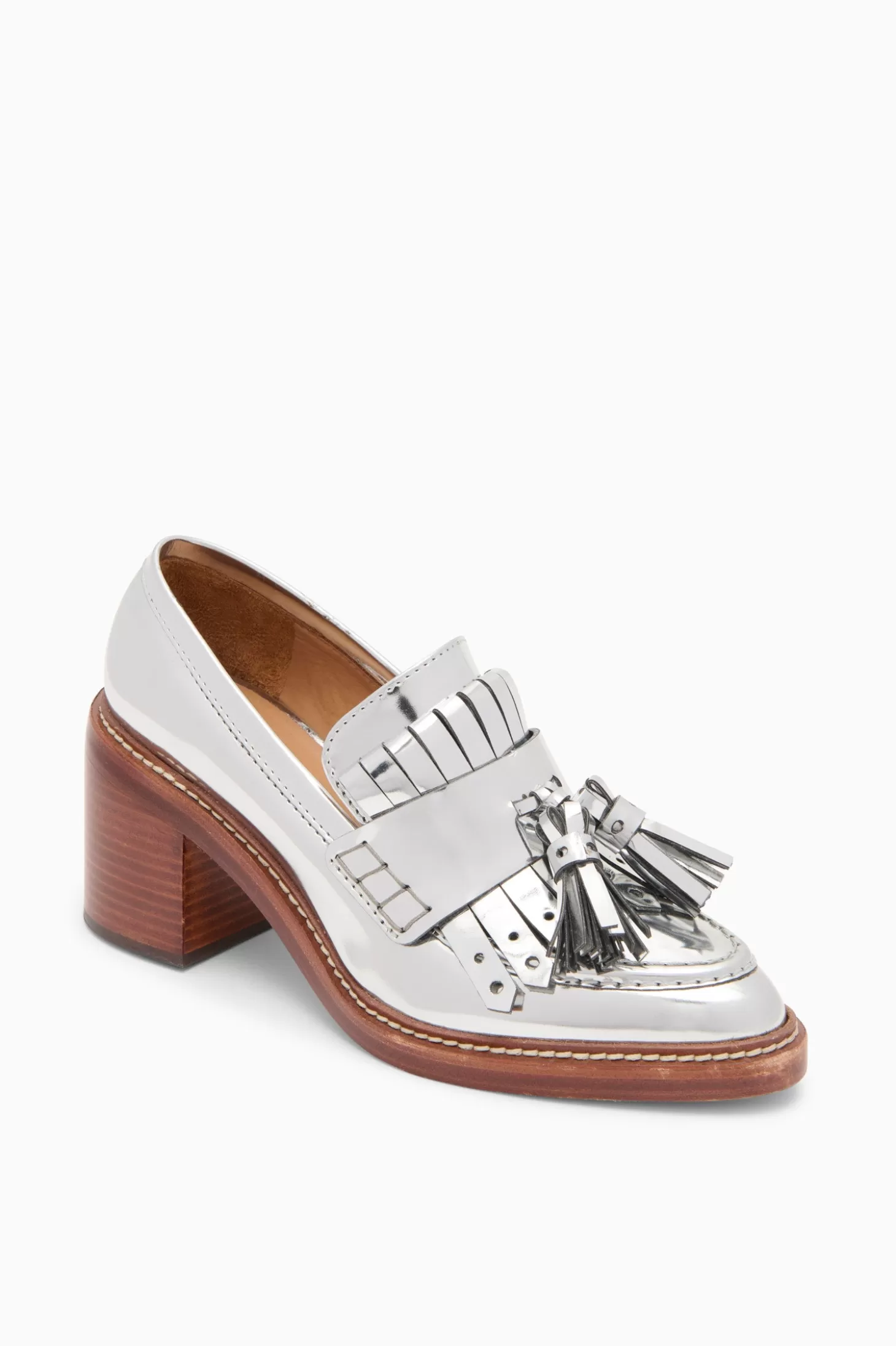 Best Ulla Johnson Fiona Loafer Heel Gunmetal