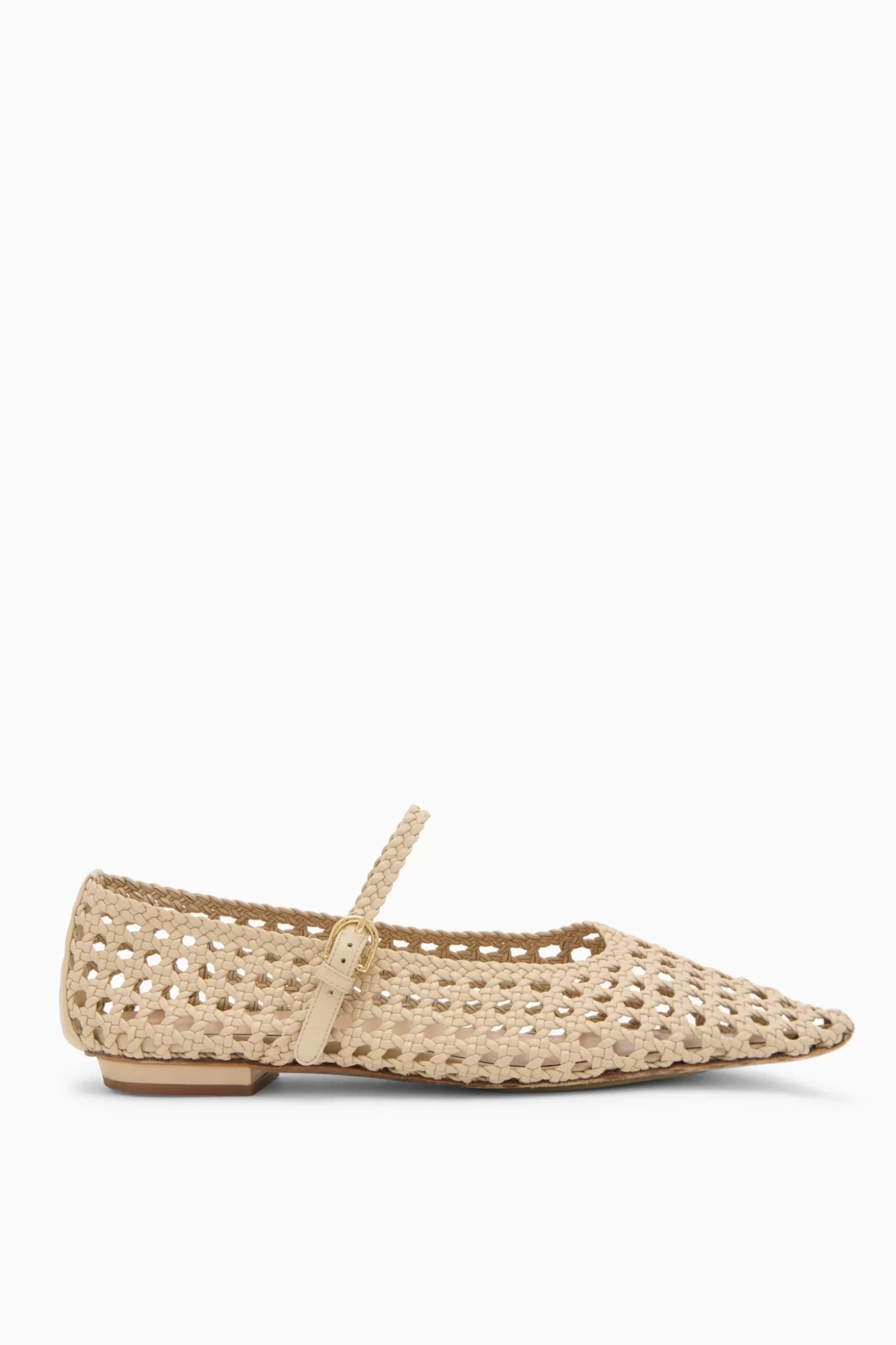 Cheap Ulla Johnson Gracie Pointy Toe Flat Sand