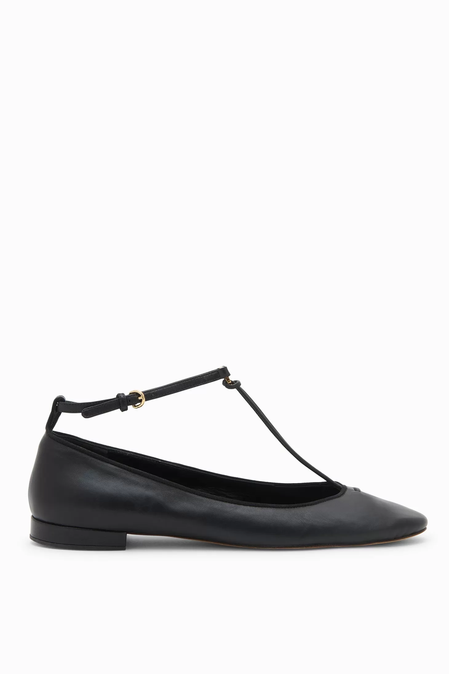 New Ulla Johnson Louise Mary Jane Ballet Flat Noir