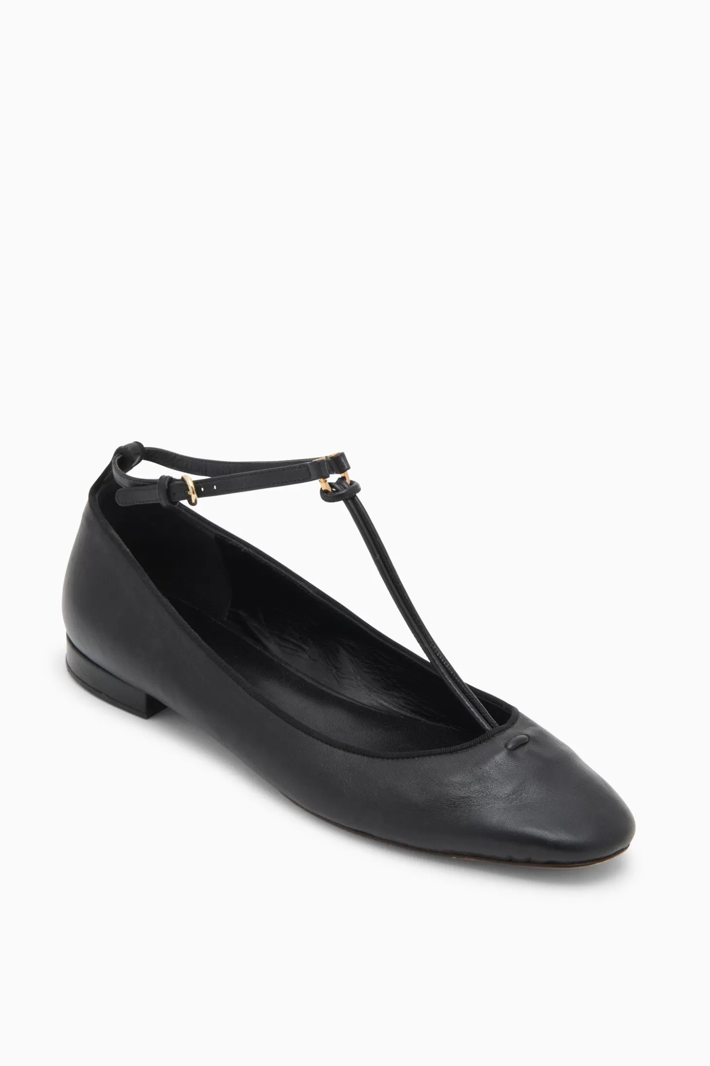 New Ulla Johnson Louise Mary Jane Ballet Flat Noir