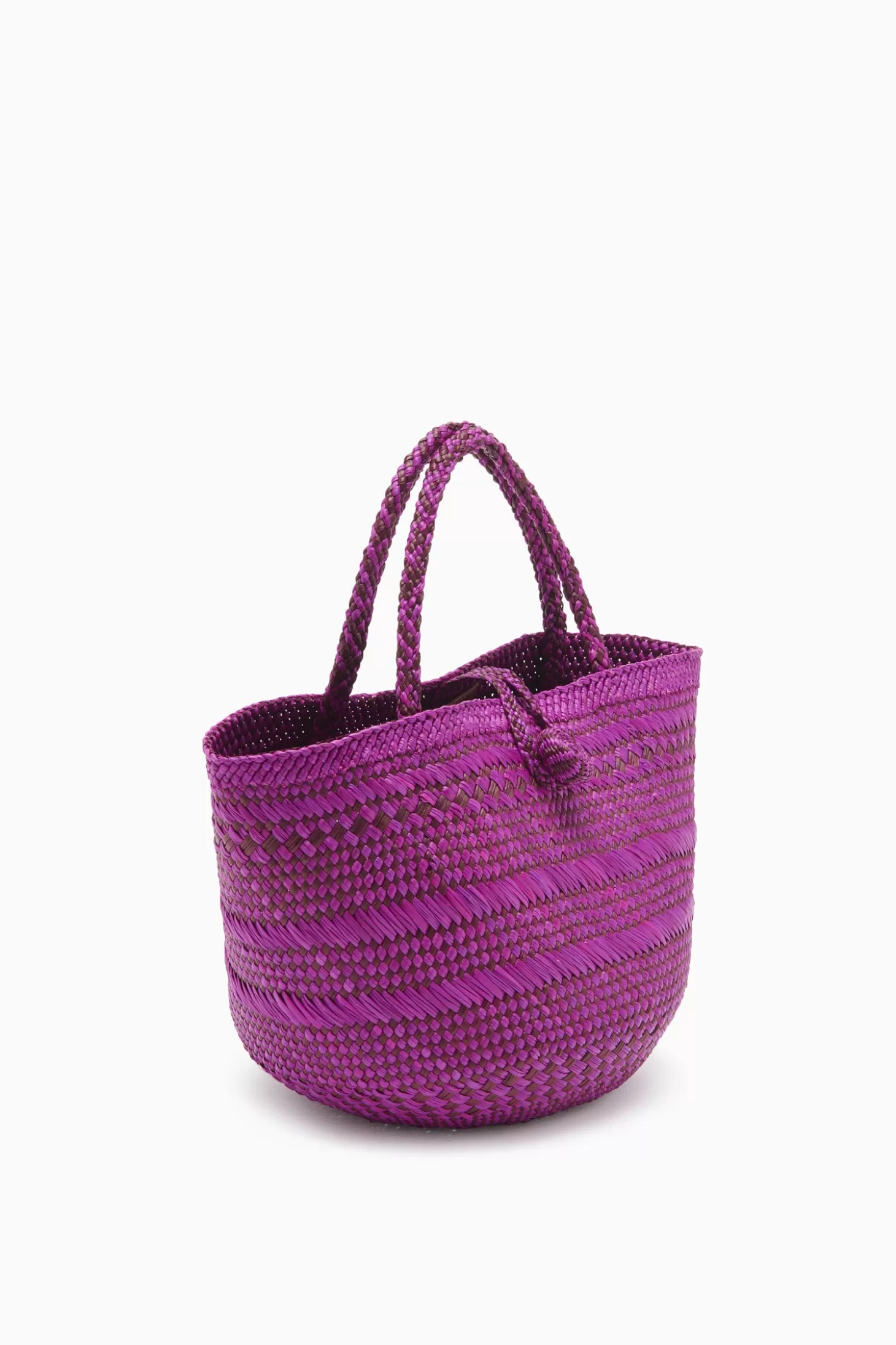 Cheap Ulla Johnson Marta Small Basket Tote Orchid Stripe