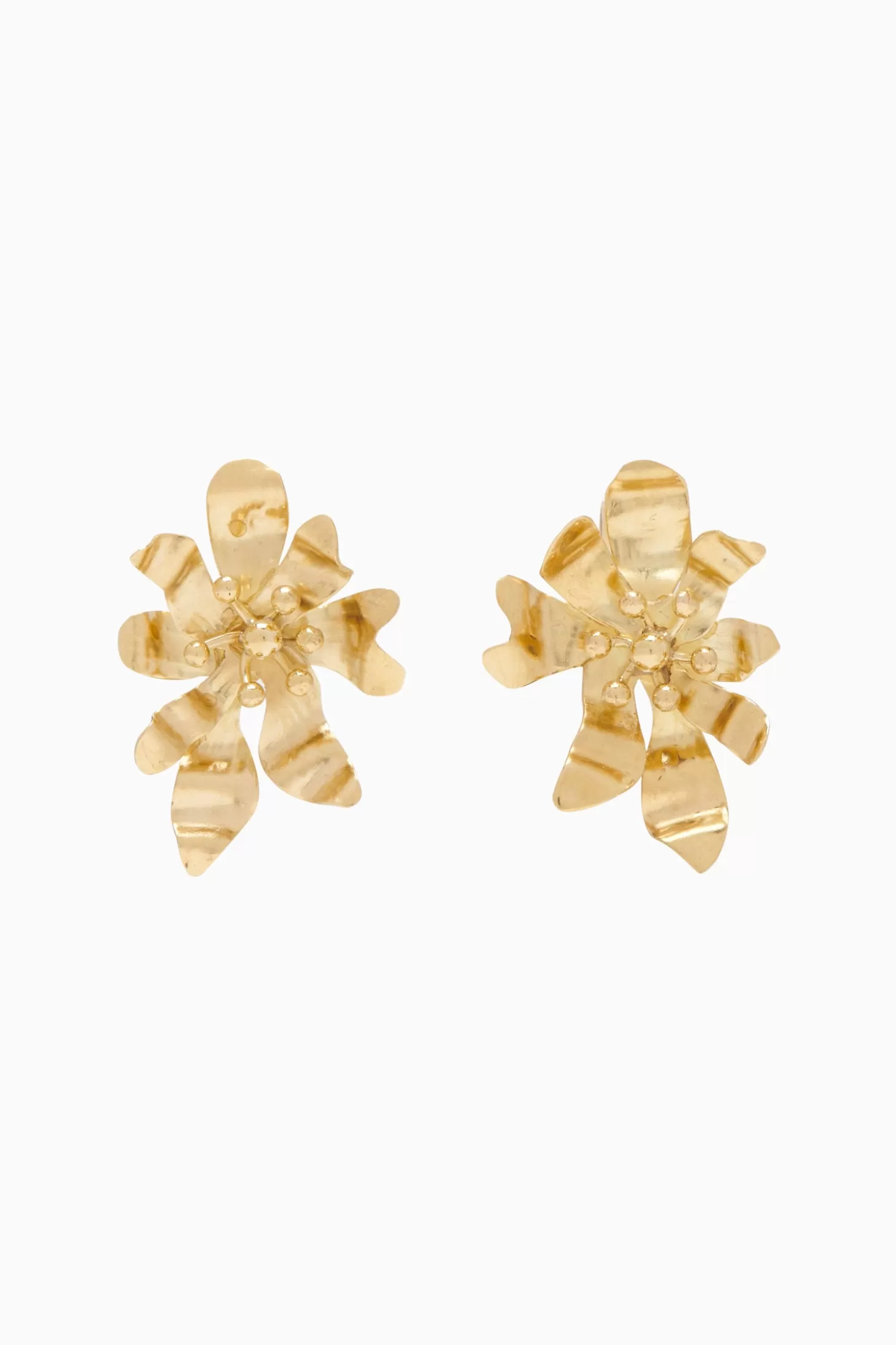 Hot Ulla Johnson Mini Floret Stud Brass