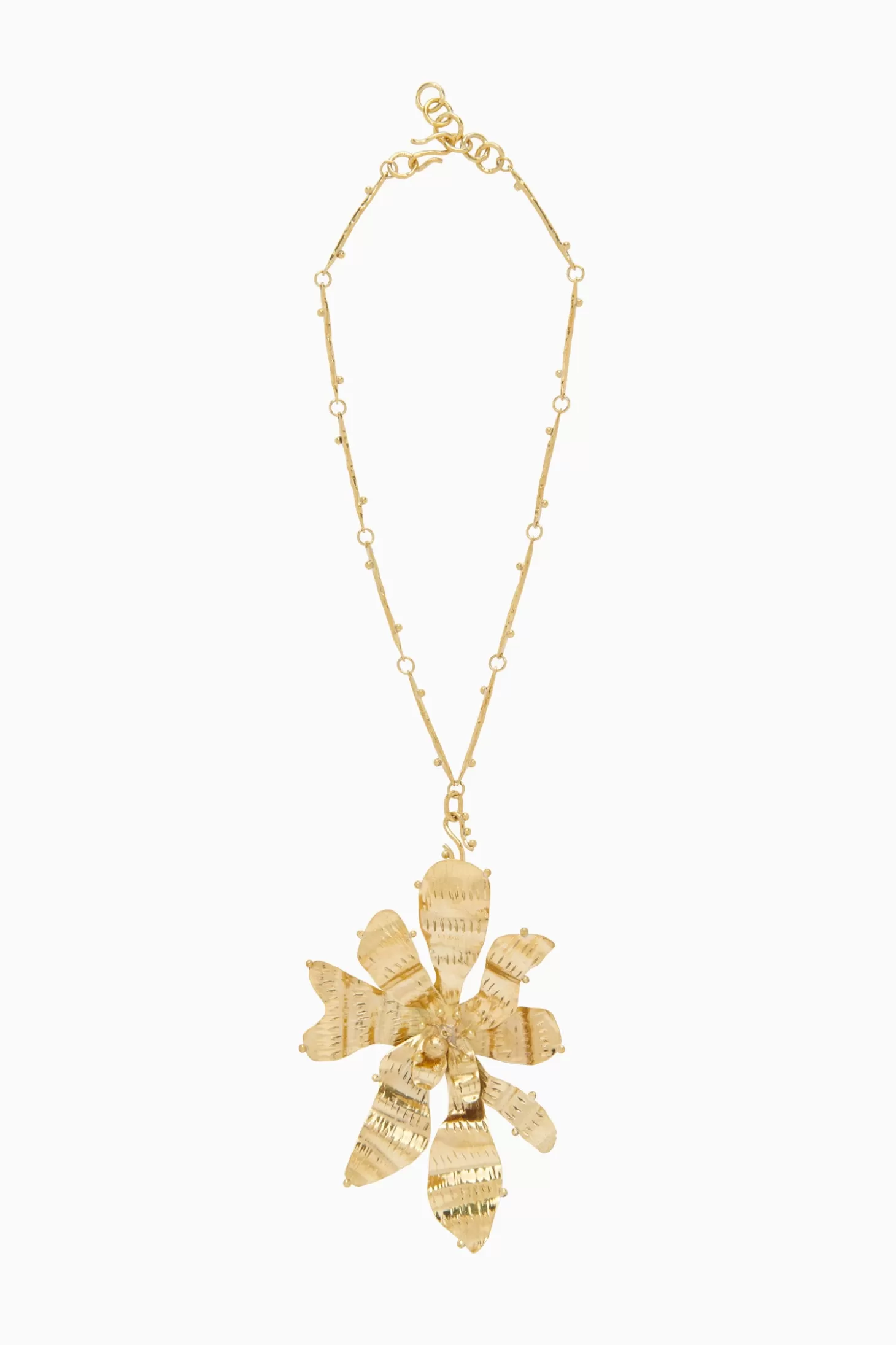 Store Ulla Johnson Oversized Floret Pendant Brass