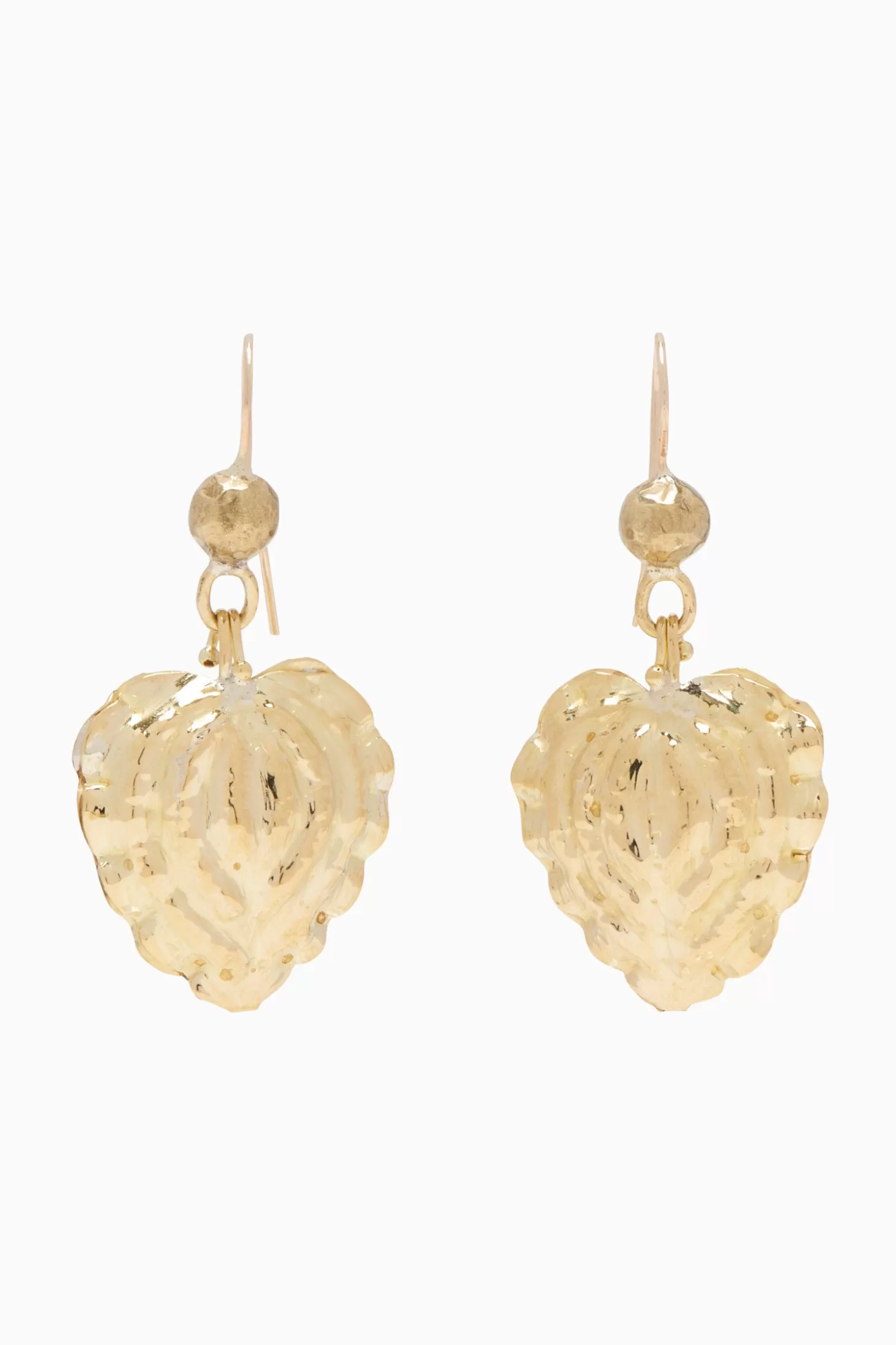 New Ulla Johnson Petal Drop Earring Brass