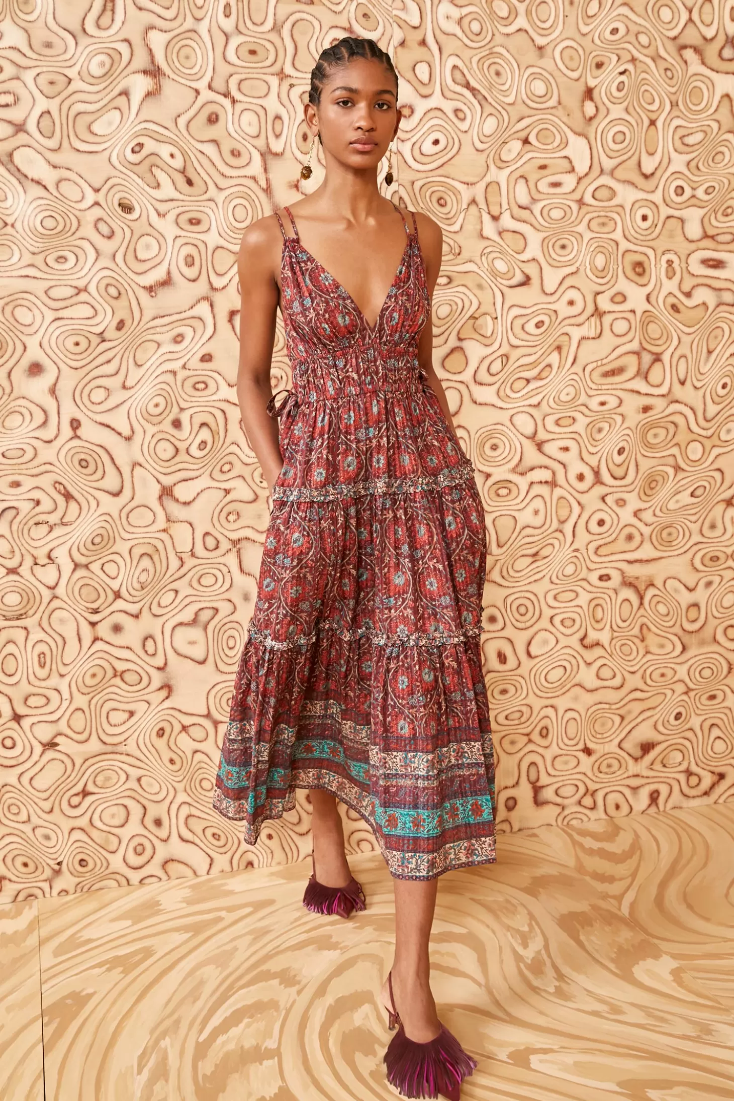 Best Ulla Johnson Rosa Dress Pomegranate