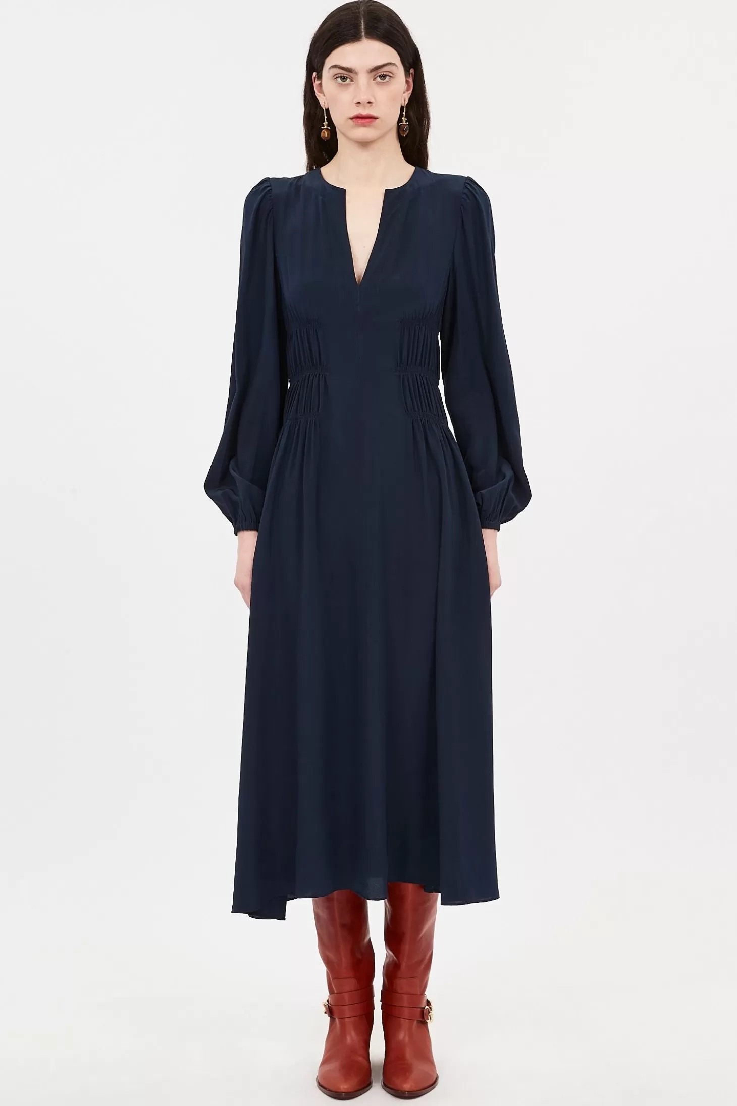 Store Ulla Johnson Rouen Dress Midnight