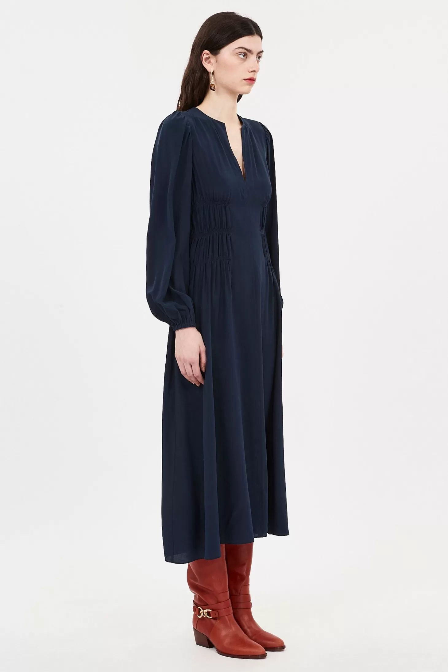 Store Ulla Johnson Rouen Dress Midnight