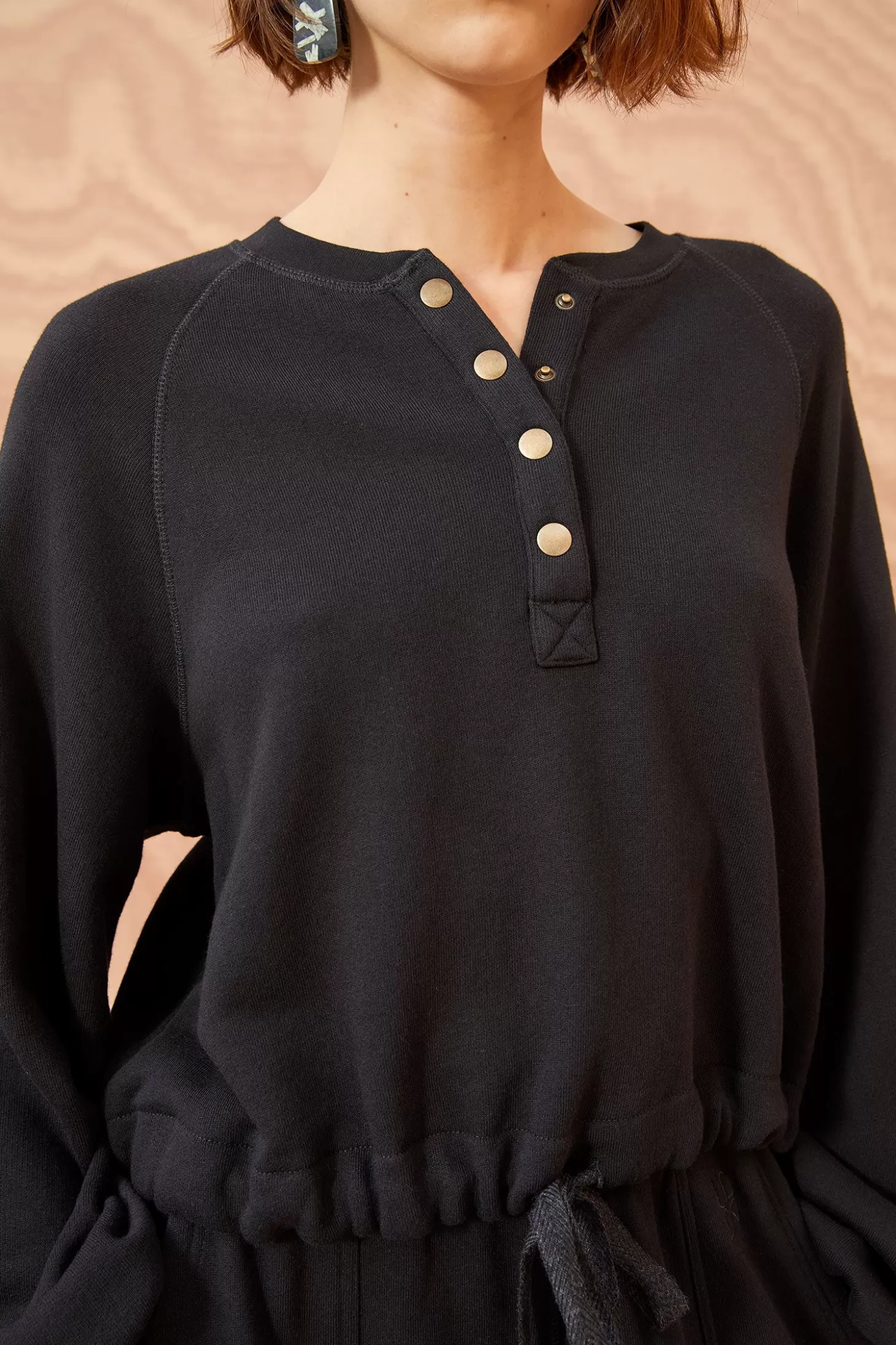 Hot Ulla Johnson Tess Pullover Noir