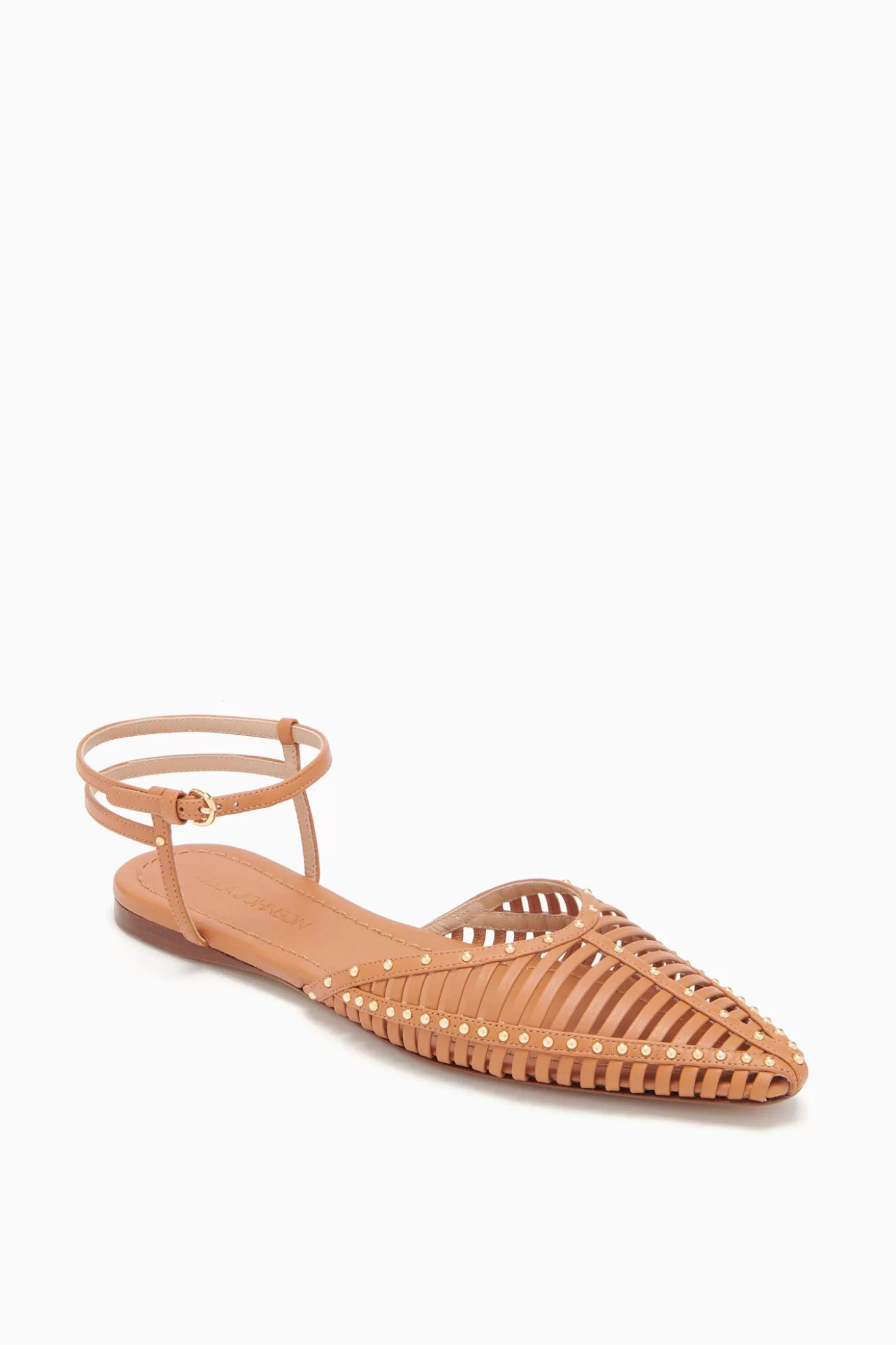 New Ulla Johnson Violette Cage Flat Saddle