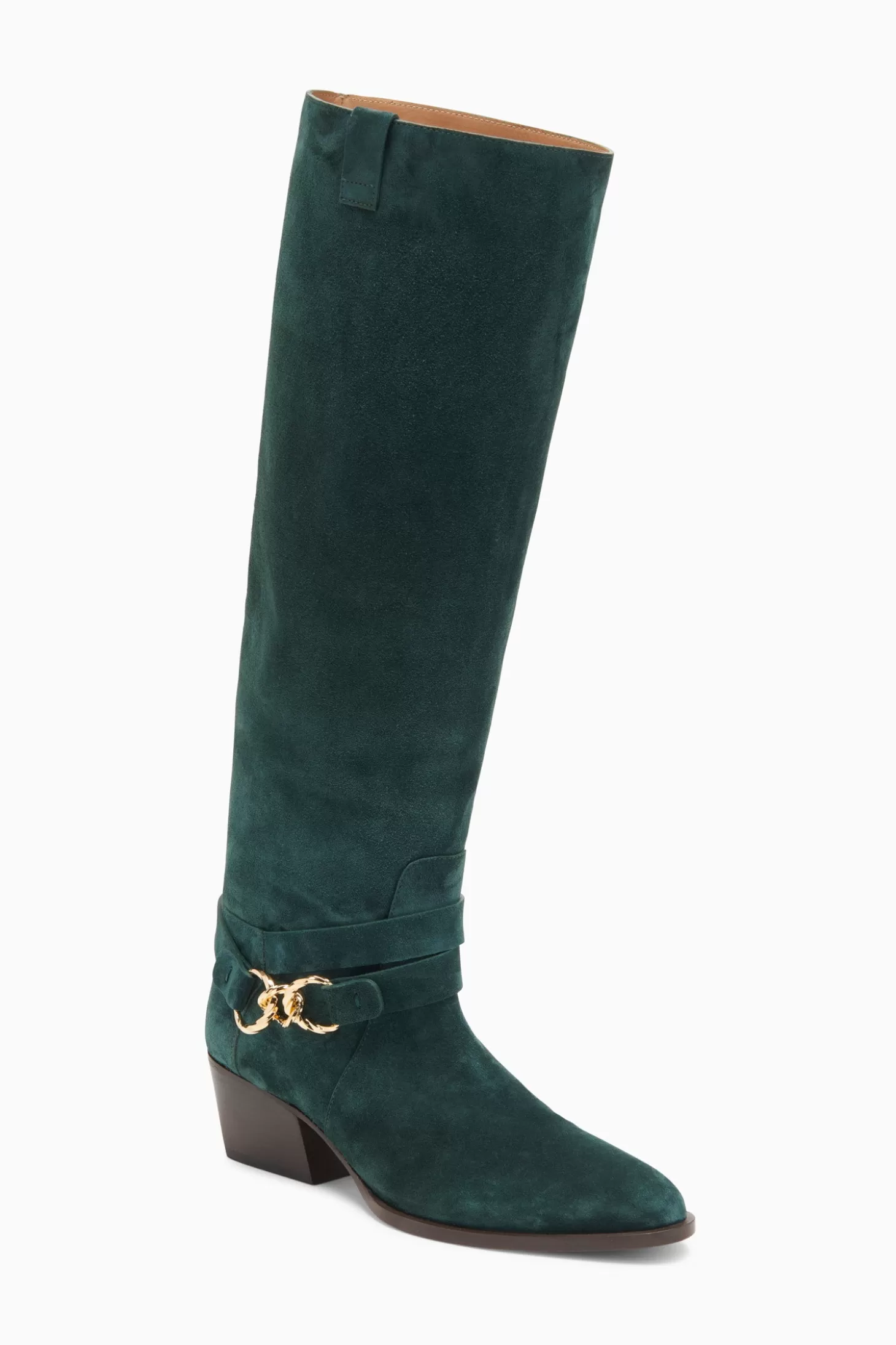 Sale Ulla Johnson Willow Cowboy Boot Malachite